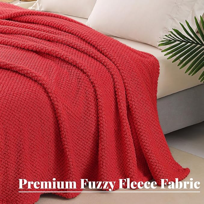 Whale Flotilla Extra Large Fuzzy Fleece Throw Blanket - Image 2