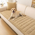 Smiry Couch Cover for Dogs Washable, Non Slip Fuzzy Pet Couch Covers for 3 by Smiry