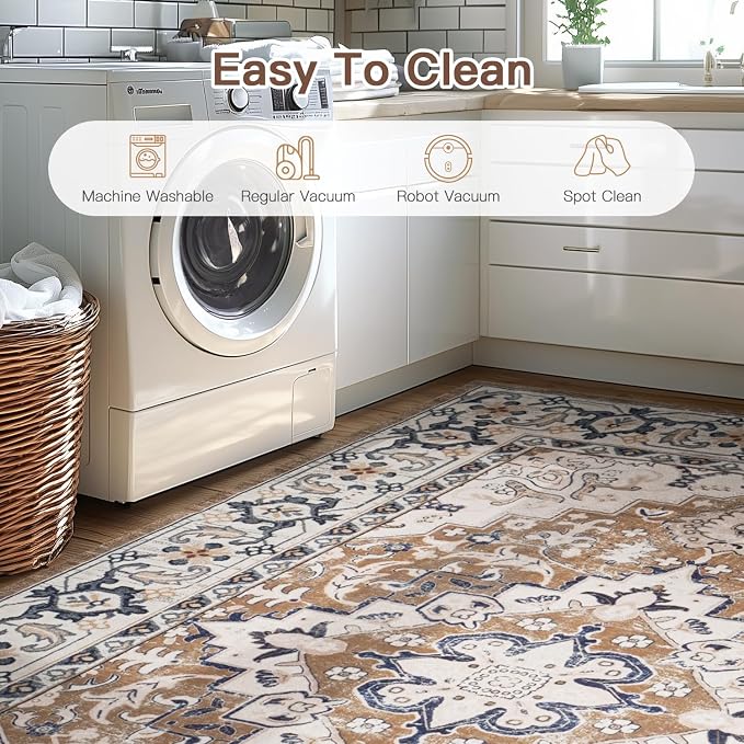 Lofus 10x14 Area Rugs for Living Room, Washable Area Rug, Big Rugs for Bedroom - Image 5