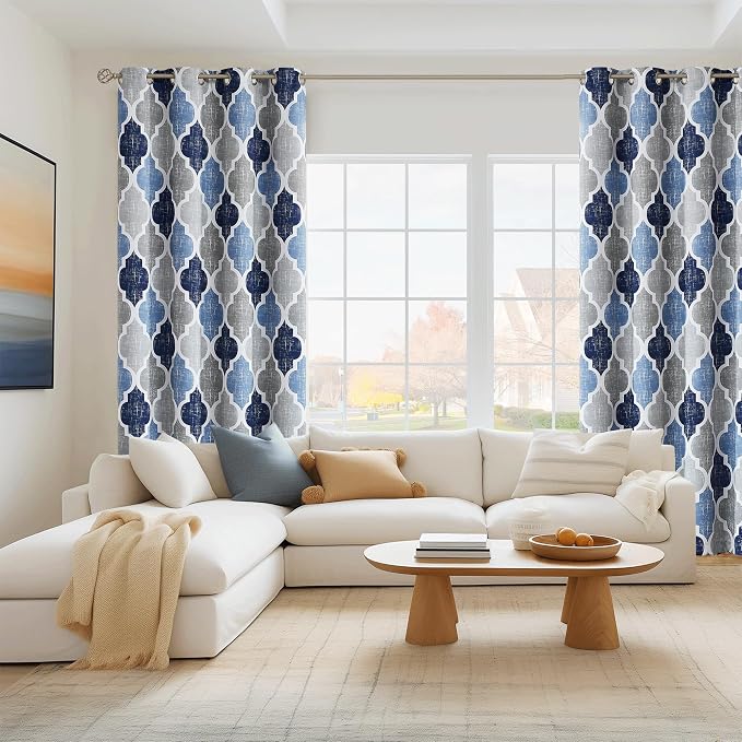 Beauoop 100% Blackout Curtains 72 Inches Long 2 Panels - Image 6