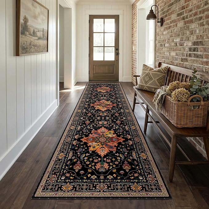 Area Rugs 2'x10' Runner Rug Non Slip Washable - Image 2
