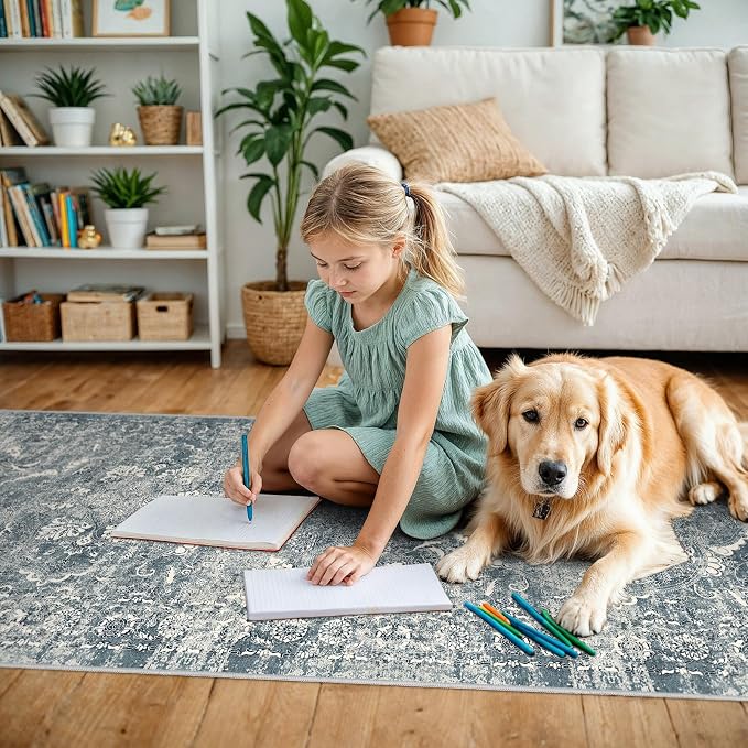 2'6"x14' Washable Hallway Runner Rug - Image 3