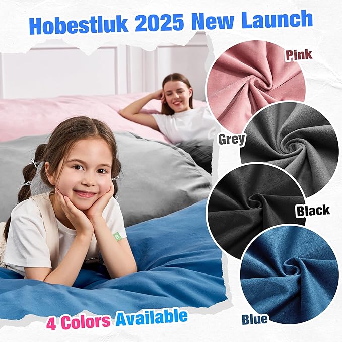 Hobestluk 4FT Bean Bag Chair Large Beanbag with Removable Cover Adult Bean Bag Chair with Portable Handle Desgin for Living Room Bedroom (Pink, 4FT)