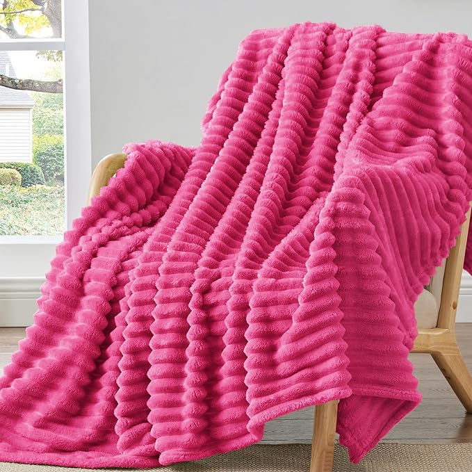 BEDELITE Twin Blanket for Couch & Bed, 300GSM Soft & Warm Fleece Blanket by BEDELITE