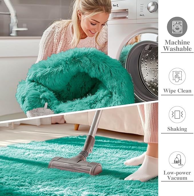 OLANLY 2x8 Machine Washable Runner Rugs - Image 2