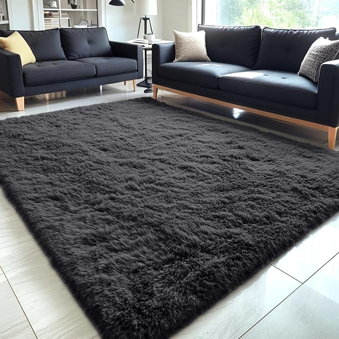 OLANLY 5x12 Machine Washable Large Area Rugs by OLANLY