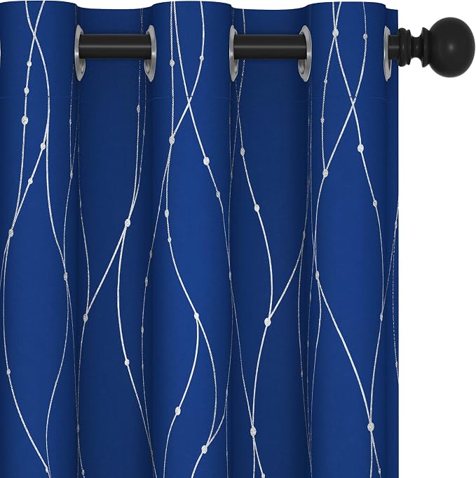 Deconovo Blackout Curtains, 42 x 108 Inch Long Drapes by Deconovo