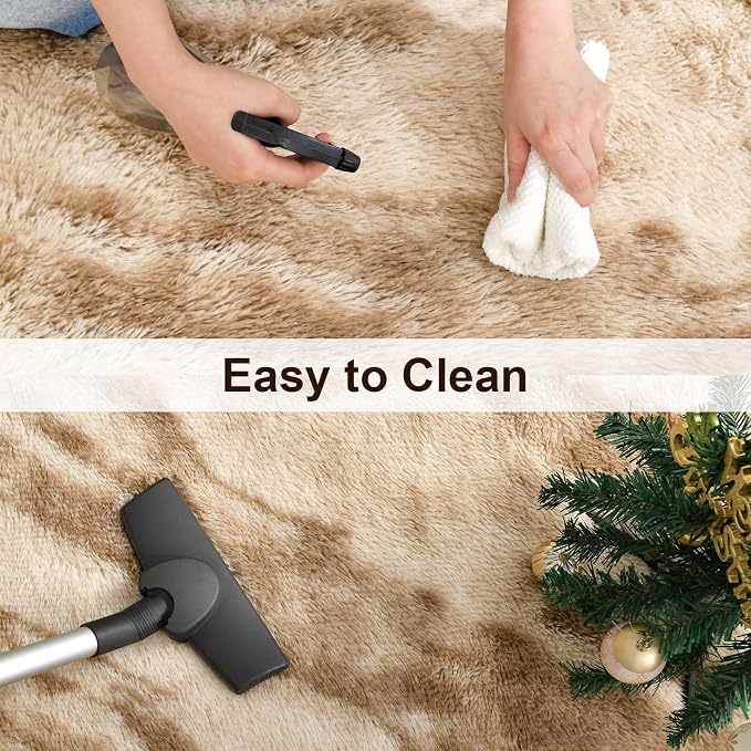 TWINNIS Super Soft Shaggy Rugs Fluffy Carpets, 6x9 Feet, Indoor Modern Plush - Image 6