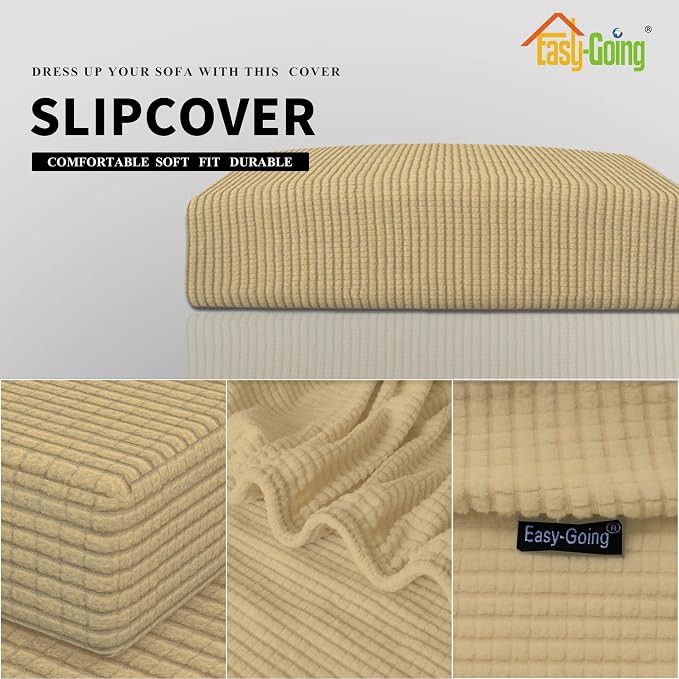 Easy-Going Stretch Cushion Cover Sofa Cushion Furniture Protector Sofa Seat - Image 4