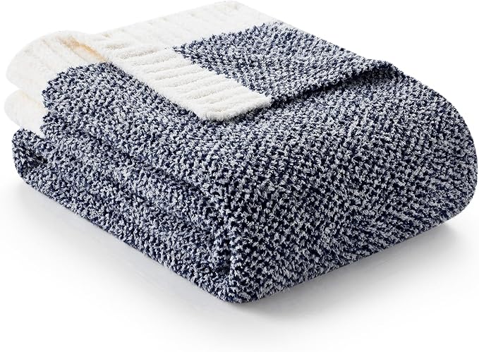 Snuggle Sac Oversized Navy Blanket, Twin XL Size - Image 2