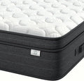 Queen Mattress 10 Inch in a Box - Memory Foam & Pocket Spring Hybrid Mattress for Back Pain Relief, Cool Breathable Fiberglass-Free Cover, Medium Firm, CertiPUR-US Certified