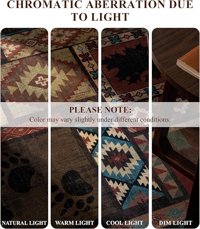 Hallway Runner Rug 2x6 Indoor Door Mat - Image 8