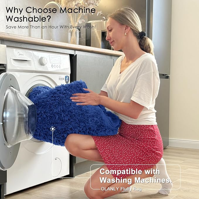 OLANLY 2x6 Machine Washable Runner Rugs - Image 2