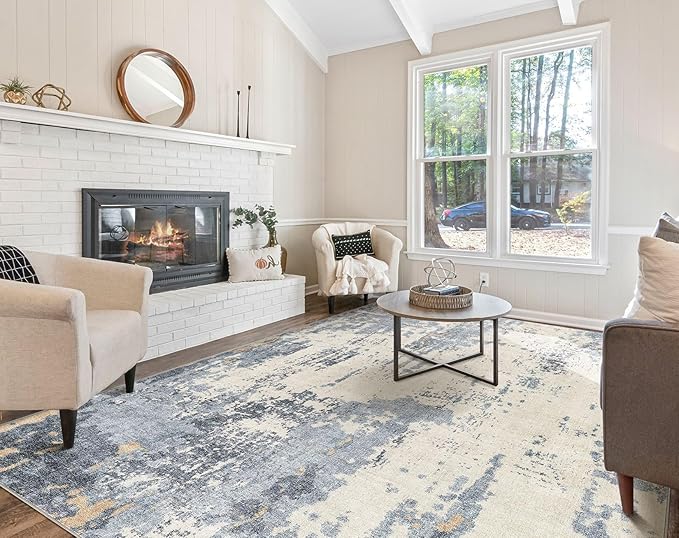UERMEI 6x9 Area Rug Living Room Rugs - Image 8
