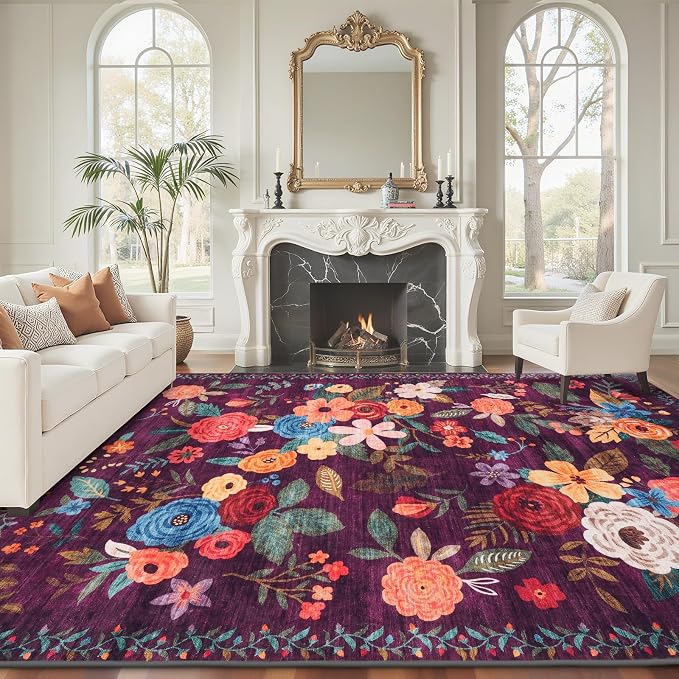 Living Room Rugs, Area Rugs 5x8 Rug - Image 5