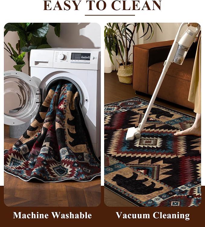 Hallway Runner Rug 2x8 Indoor Door Mat - Image 6