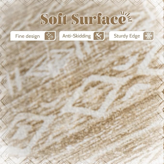 Washable Area Rug 5x7: Moroccan Rug - Image 6