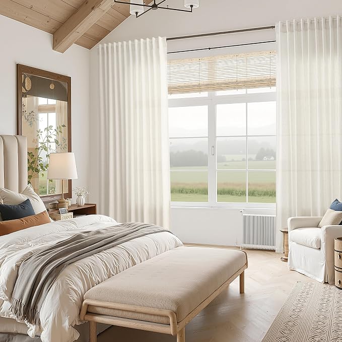 Nanspring Natural Linen Curtains - Image 7