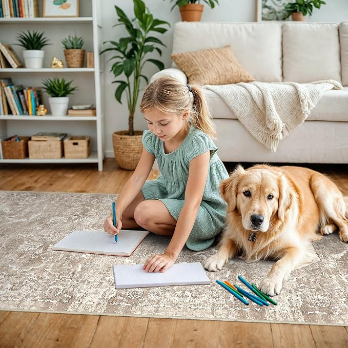 3x20 Washable Hallway Runner Rug - Image 3