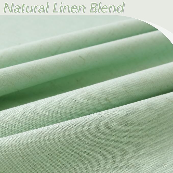 Guken 100% Blackout Curtains 120 Inch Length 2 Panels Set - Image 3