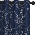 Deconovo Navy Blue Blackout Curtains, Living Room Curtain, Thermal Insulated by Deconovo