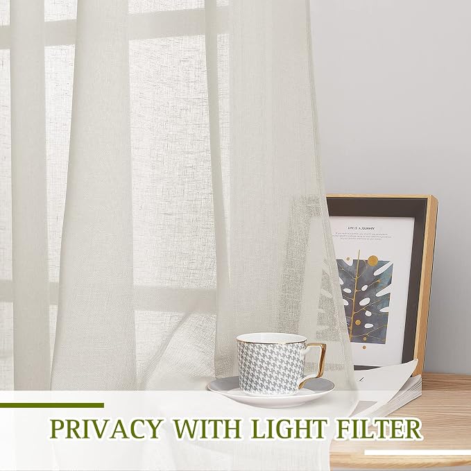 NICETOWN 48 inch Curtains 2 Panels Set - Image 3
