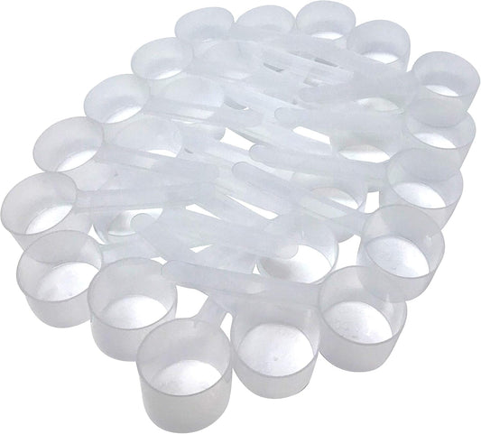 1.5 Tablespoon (23 mL) Long Handle Scoop for Measuring Coffee, Pet Food, Grains, Protein, Spices and Other Dry Goods (Pack of 25)