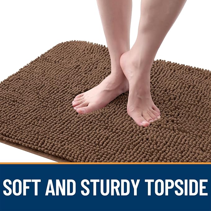 OLANLY Dog Door Mat for Muddy Paws 47x32, Absorbs Moisture and Dirt, Absorbent - Image 4