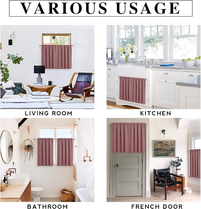 RYB HOME Blackout Curtains for Bedroom - Image 7