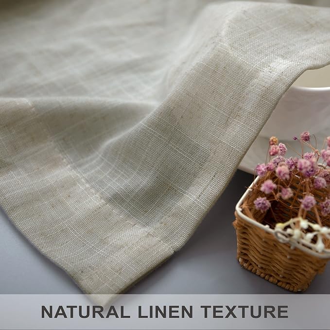 Flax Linen Curtains 84 Inch Length - Image 7