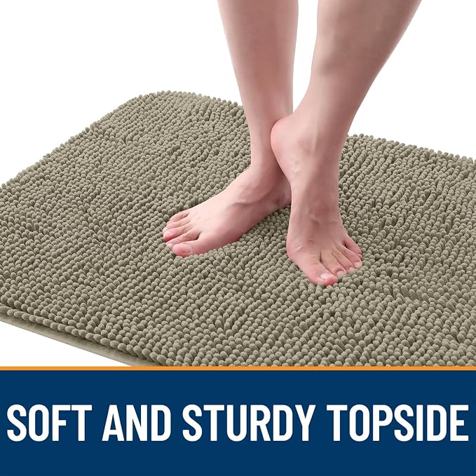 OLANLY Dog Door Mat for Muddy Paws 59x24, Absorbs Moisture and Dirt, Absorbent - Image 4