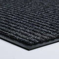 Durable Front Door Mat, Heavy Duty Indoor Outdoor Doormat, 48” x 36” Low Profile Outdoor Mats for Home Entrance, Stain and Fade Resistant Shoe Scraper Mat, Ideal for High Traffic Area