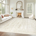 Living Room Rugs 8x10: Washable Moroccan Geometric Boho Rug Farmhouse Non Slip by VECARF