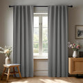 Deconovo Blackout Curtains, Thermal Insulated, W42 x L72 2 Panels, Back Tab by Deconovo