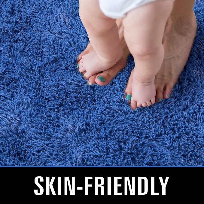 TWINNIS Super Soft Shaggy Rugs Fluffy Carpets, 5x8 Feet, Indoor Modern Plush - Image 3