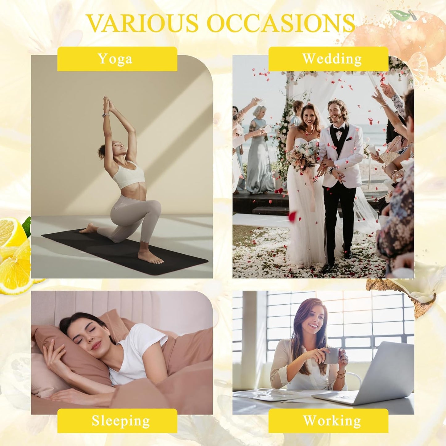 ACITHGL 36 Pcs 4oz Mini Mason Jar Candles Small Scented Candles Bulk Aromatherapy Ideal Souvenir Favors for Wedding Birthday Party (Lemon, Citrus, Coconut Milk, Black)