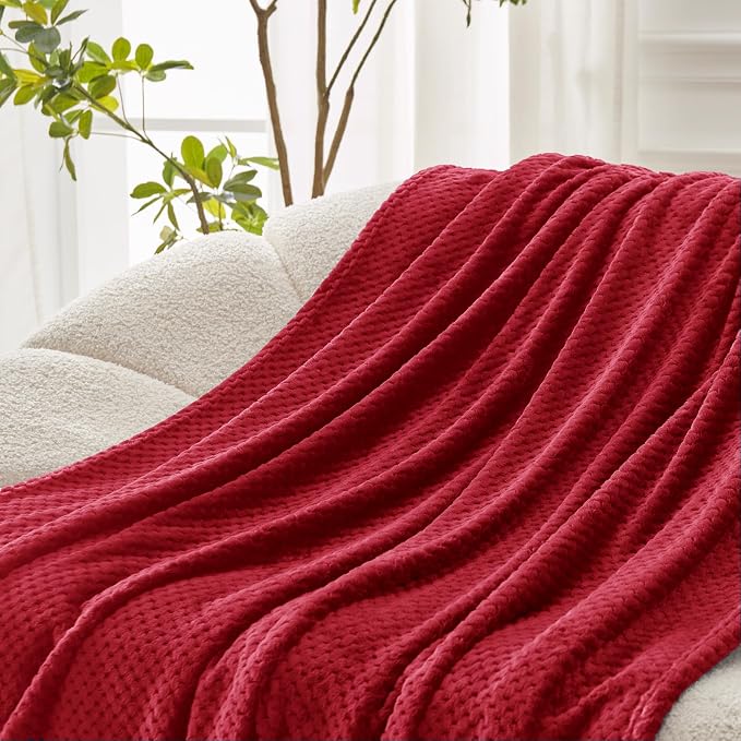Exclusivo Mezcla Fleece Bed Blanket Twin Size, Super Soft and Warm Blankets - Image 5