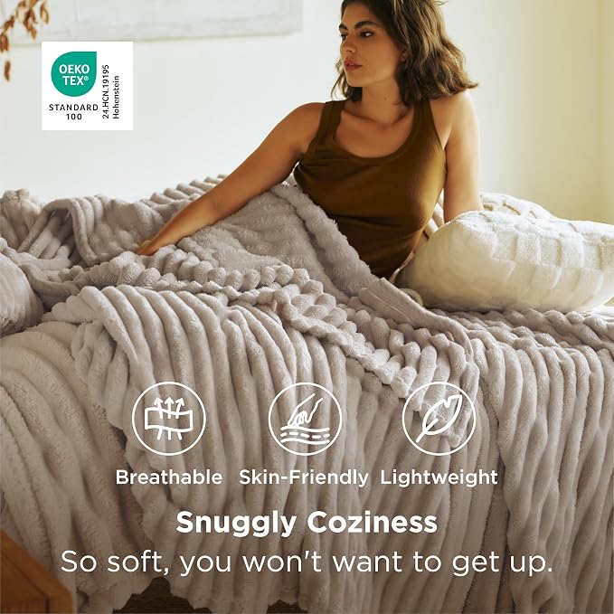 Bedsure GentleSoft King Size Blanket - Image 3