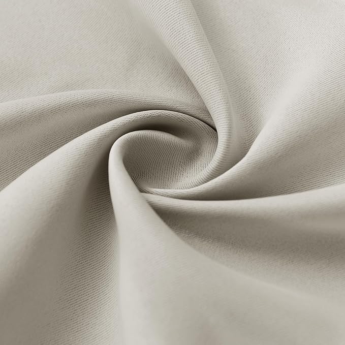 RYB HOME Short Curtains for Bedroom, Room Darkening Insulated Summer Heat Light - Image 2