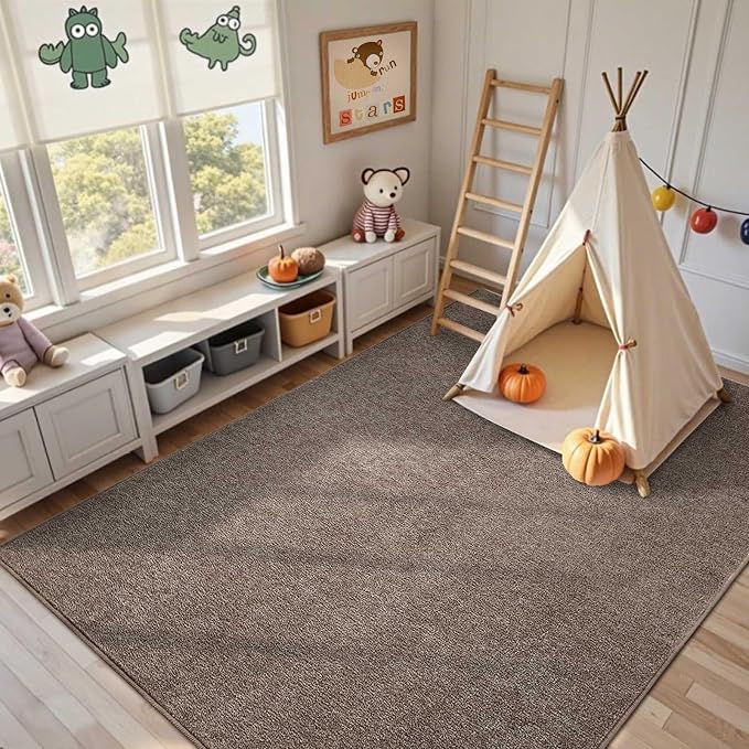 FinRèc Low Pile 6x9 Washable Area Rugs - Image 5