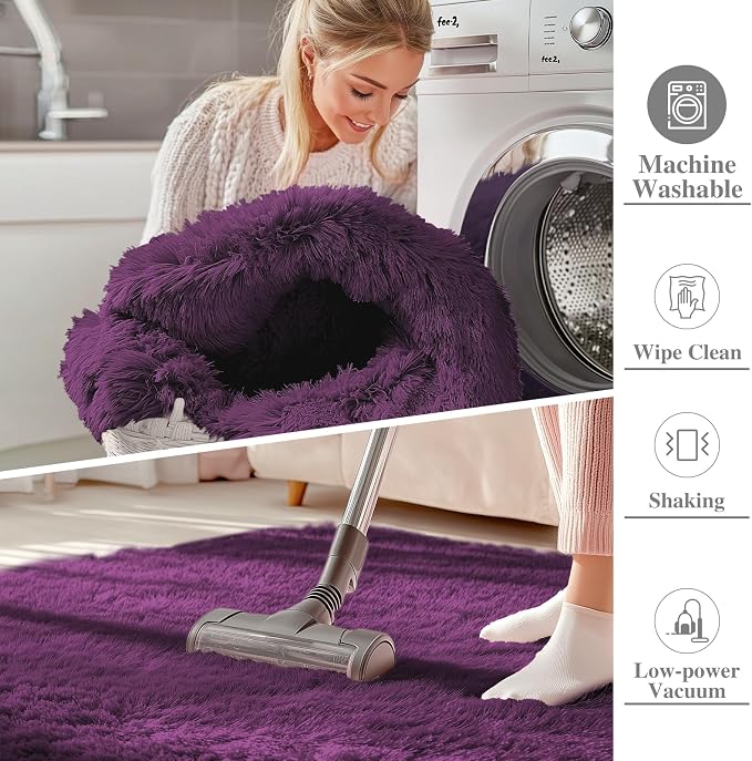 OLANLY 2x8 Machine Washable Runner Rugs - Image 2