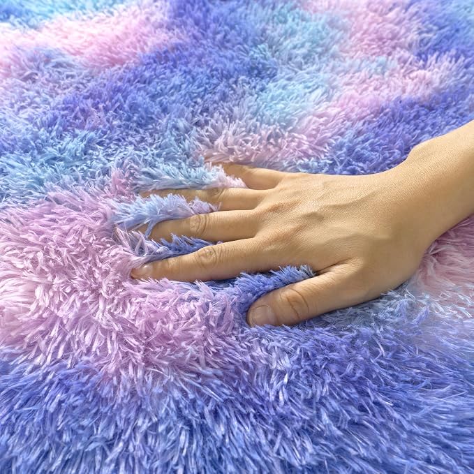 Rugs for Living Room 9x12, Soft Shaggy Modern Large Shag Area Rug for Bedroom - Image 4
