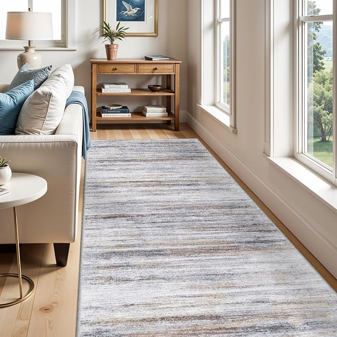 Large Runner Rugs for Hallway 4x20: Non-Slip Washable Wide Carpet - Image 6
