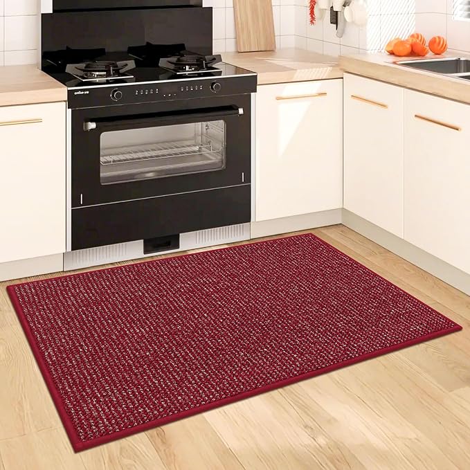 BEQHAUSE Kitchen Rugs and Mats 2PCS, Non-Slip Kitchen Mats - Image 7