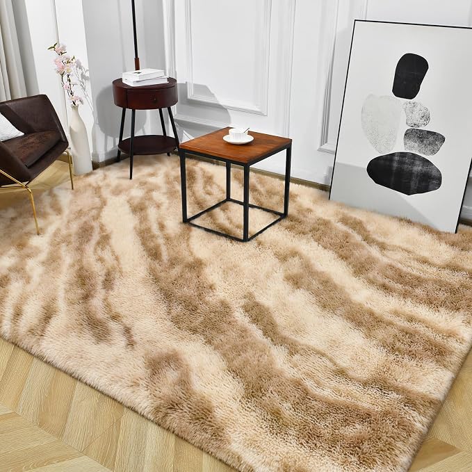 TWINNIS Super Soft Shaggy Rugs Fluffy Carpets, 6x9 Feet, Indoor Modern Plush - Image 8