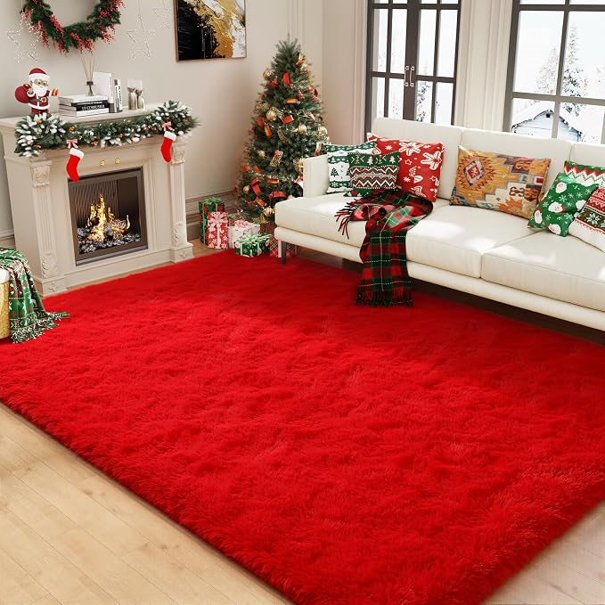 Amearea Premium Soft Fluffy Rug Modern Shag Carpet, 8x10 Feet, Fuzzy Shaggy Rugs - Image 7