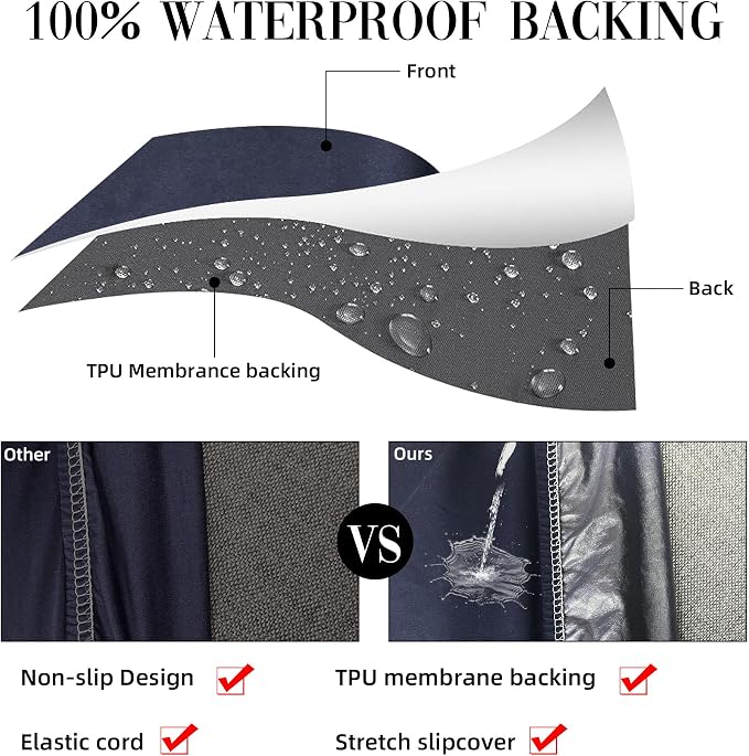 Outdoor Cushion Covers Set, Replacement - Image 2