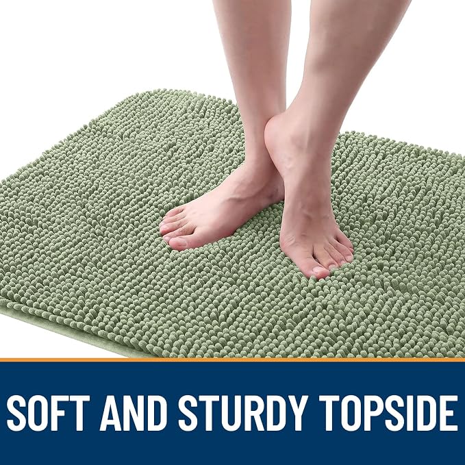 OLANLY Dog Door Mat for Muddy Paws 32x20, Absorbs Moisture and Dirt, Absorbent - Image 4