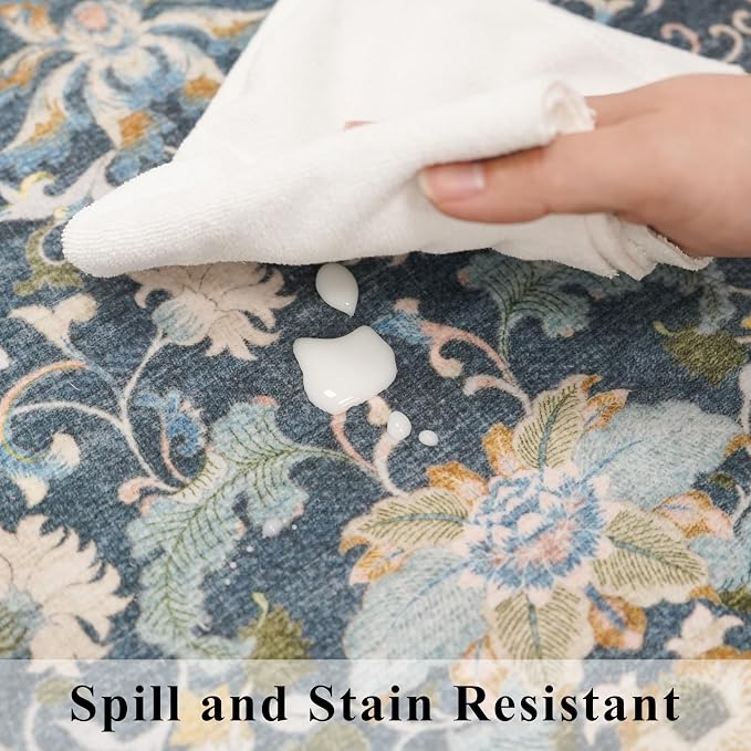 Washable 2x3 Runner Rug for Entryway: Easy-Clean Carpet - Image 5
