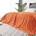 BEDELITE Fleece Blanket Queen Size, 3D Ribbed Jacquard Soft & Warm Decorative by BEDELITE